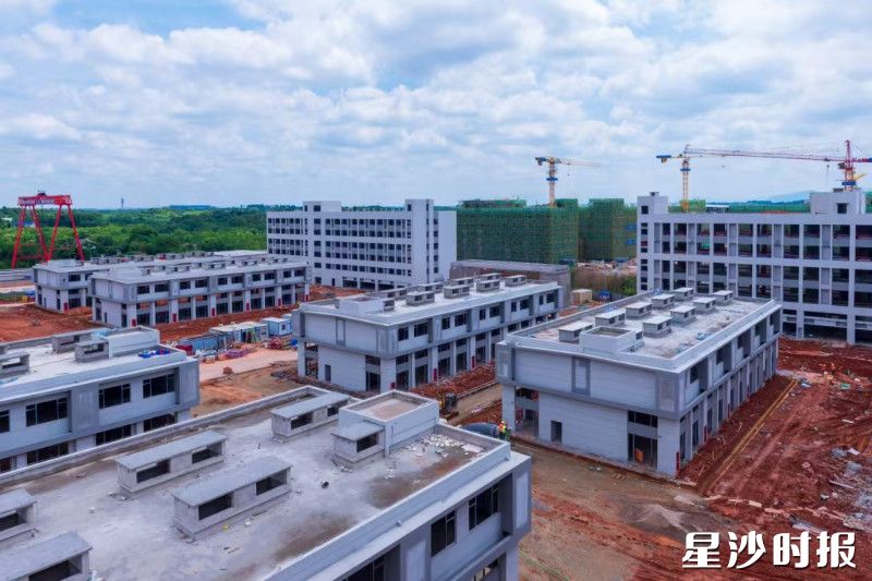 玉湖冷链（长沙）交易中心预计2026年投用，届时将吸引加工、商贸、物流等冷链行业上下游企业在长沙聚集，形成产业集群，进一步推动长沙区域经济发展。刘思源 摄