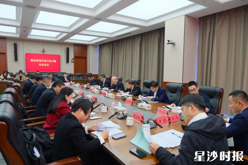 财经监督代表小组专题审查会议现场。李杰 摄