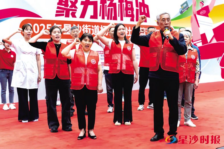 　　杨梅冲社区涌现陈小明等志愿者，至今仍在贡献力量。星沙街道供图