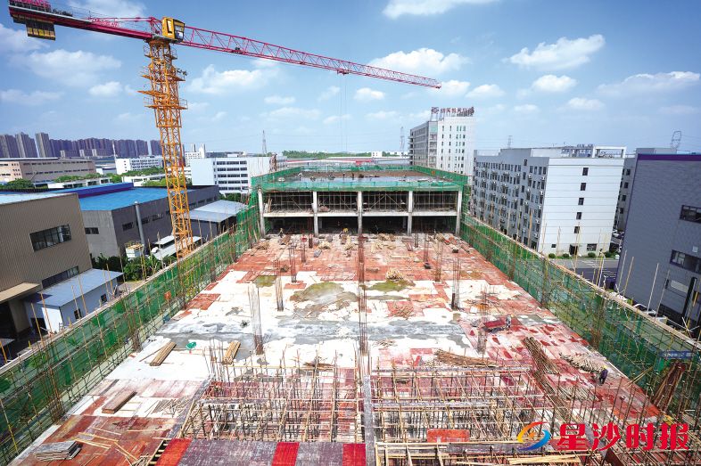 　　美湖智造长沙基地项目。 舒展 摄