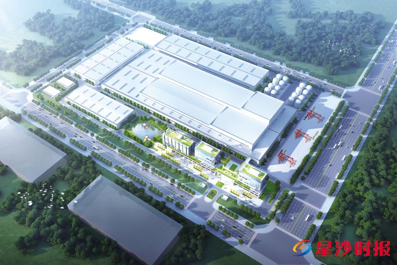 　　华夏特变长沙生产基地项目。企业供图
