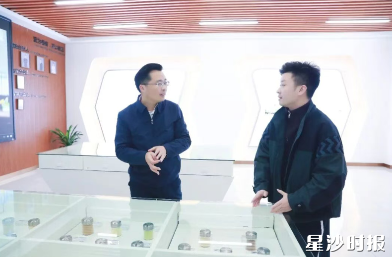 蒋红波在湖南德诺健康产业集团有限公司调研。