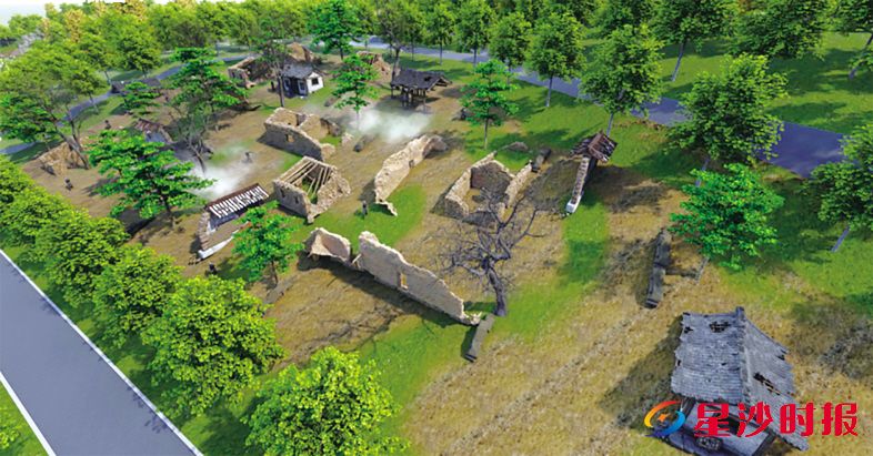 项目打造的战地场景效果图。项目方供图