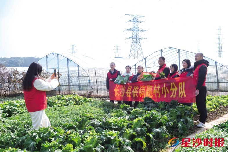 　　“供销跑村”小分队通过短视频内容创作、直播带货等活动，让藏在乡野的土特产走向市场。刘思源 摄