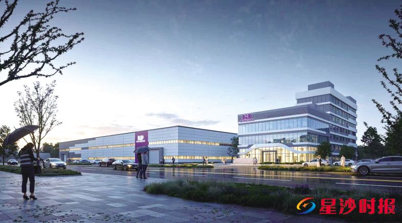 湖南海普瑞斯长沙项目透视效果图。 部门供图