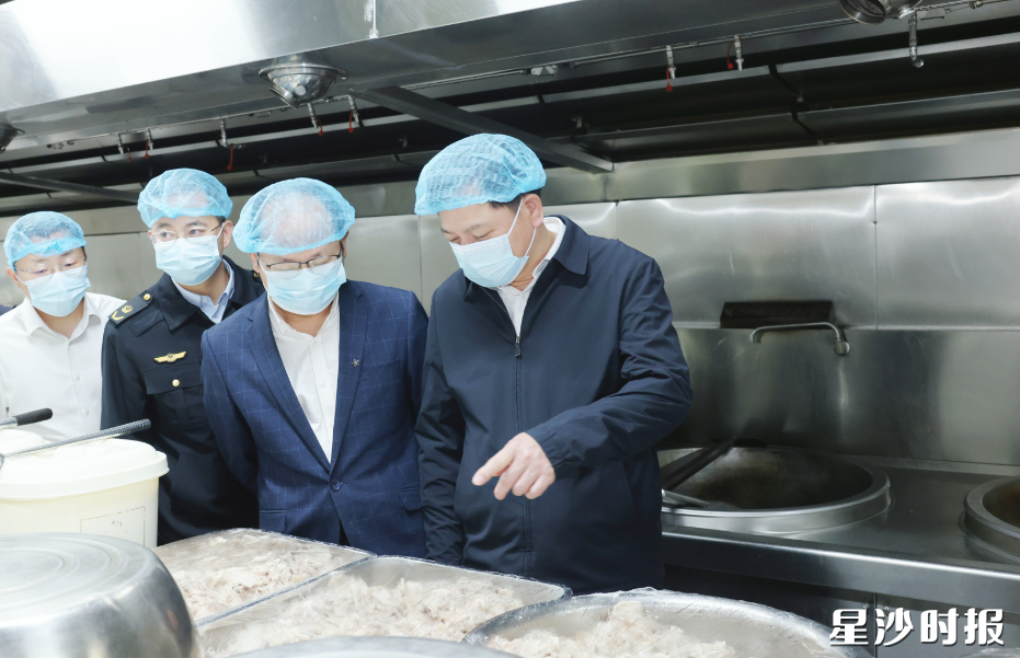 督导现场。董坤 摄