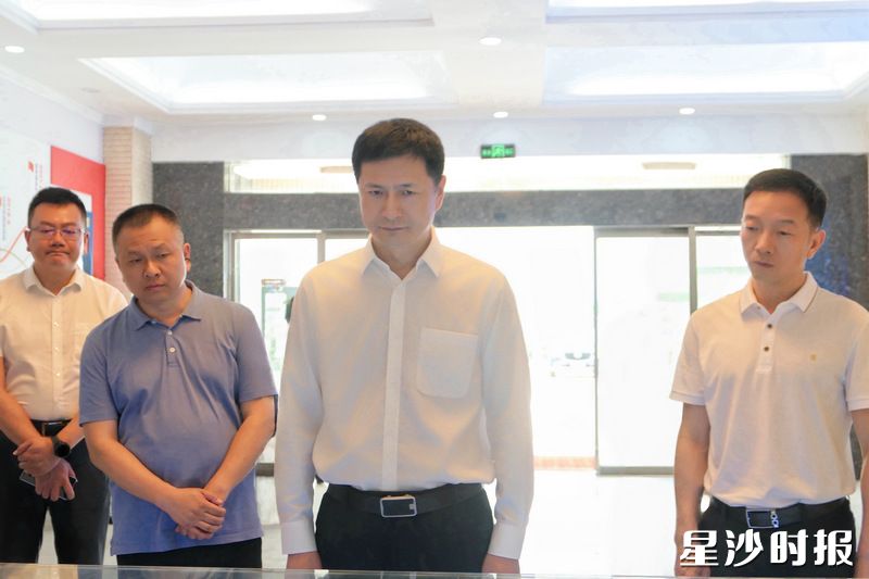 王雄文在长沙新奥燃气储配有限公司督导检查安全生产工作。 王雄文在长沙新奥燃气储配有限公司督导检查安全生产工作。