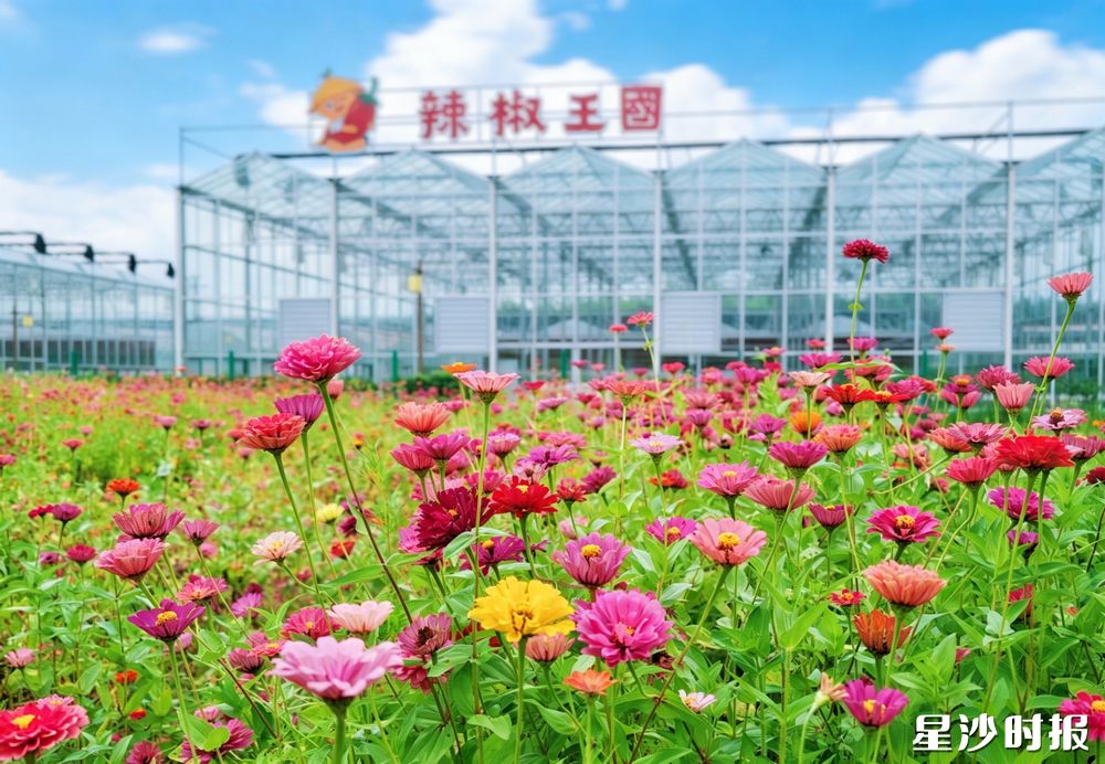开慧镇开慧村辣椒王国。 开慧镇开慧村辣椒王国。