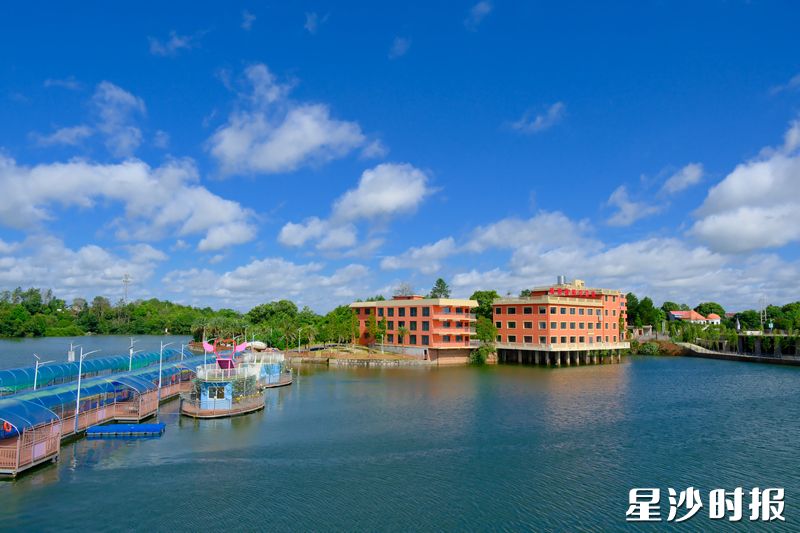 黄兴镇珠塘湖旅游景区。 黄兴镇珠塘湖旅游景区。