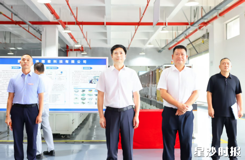王雄文在湖南健坤精密科技股份有限公司调研。